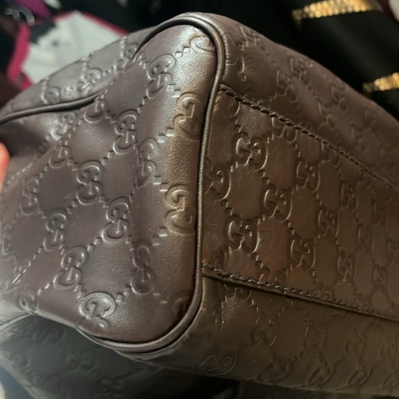 Authentic Gucci Sukey Dark Brown Leather bag - Picture 16 of 16